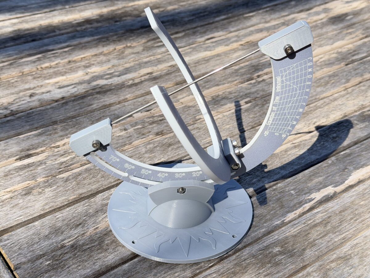 Equatorial Sundial MK2